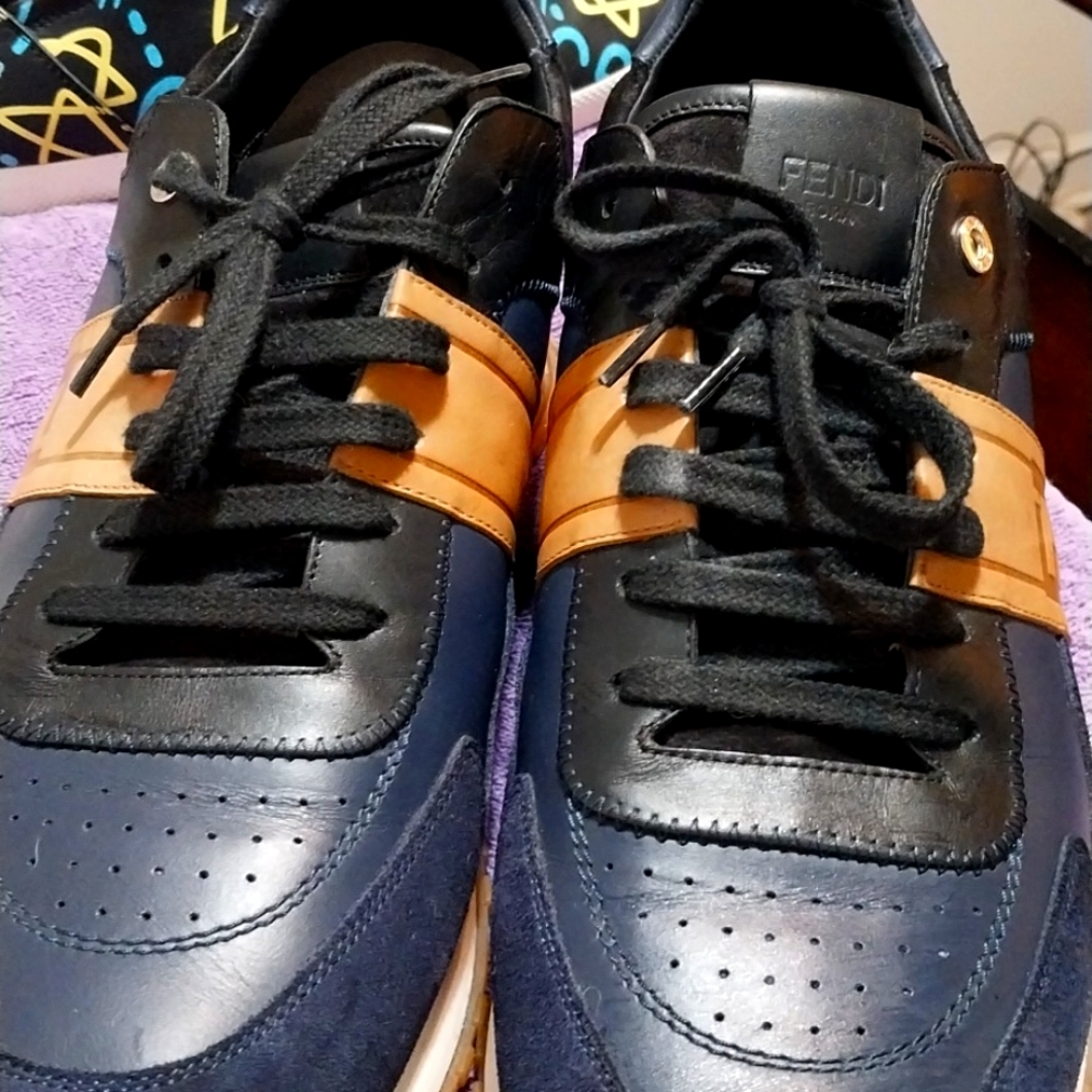Fendi shoes size 12 fire 🔥 I wore once I'm size 11 used extre insole worked gre